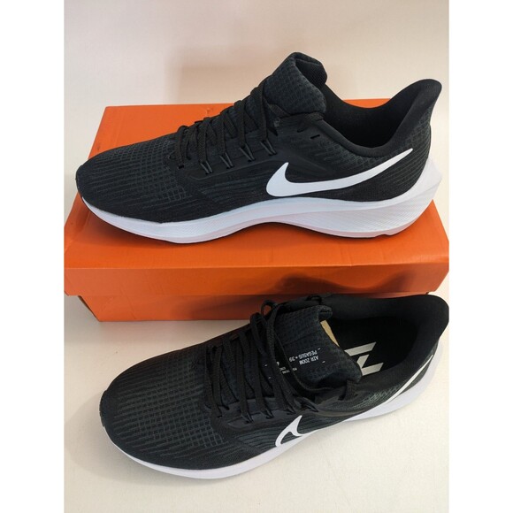 Nike Men\'s Air Zoom Pegasus 39 PRM Running Shoe, Black/Dark Smoke Grey/White, 10 main image 13